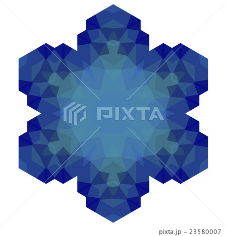 Polygonal Blue Symbol Polygonal Blue Symbol 23580007