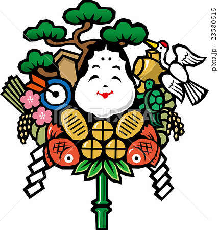 熊手のイラスト素材 熊手のイラスト素材