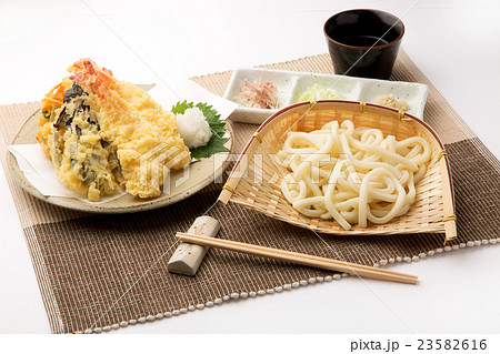 天ぷらざるうどん 23582616