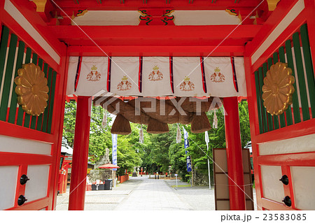 和歌山県・熊野速玉大社 神門 和歌山県・熊野速玉大社 神門 23583085