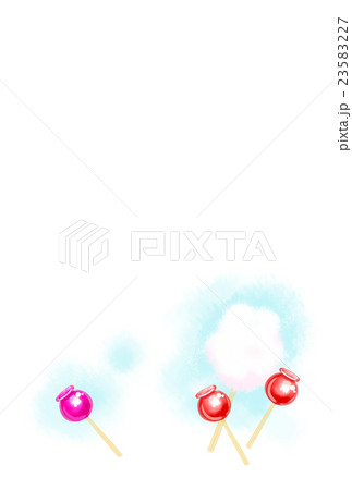 りんご飴とわた飴1 23583227