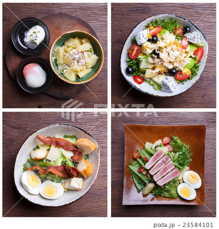 Including healthy foods salad set. Fruit salad Including healthy foods salad set. Fruit salad 23584101