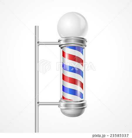 Vector baber shop pole Vector baber shop pole 23585337