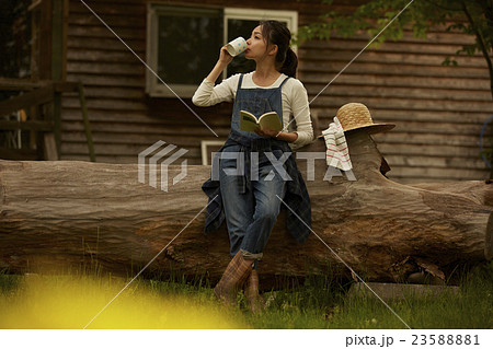 農業女子　ポートレート 23588881