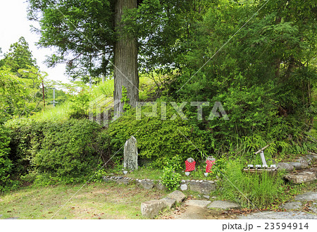 和歌山県・熊野古道・中辺路 水呑王子 和歌山県・熊野古道・中辺路 水呑王子 23594914