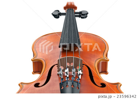 Violin Classical Instrument Close Viewのイラスト素材