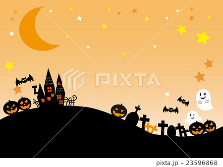 ハロウィン素材　 23596868