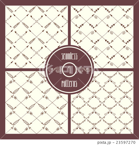 A set of cute hipster arrows, hand drawn doodles A set of cute hipster arrows, hand drawn doodles 23597270