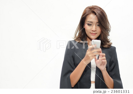 Portrait beautiful asian woman standing 23601331