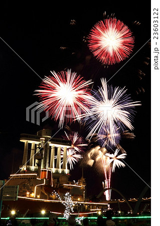 名古屋港　花火 23603122