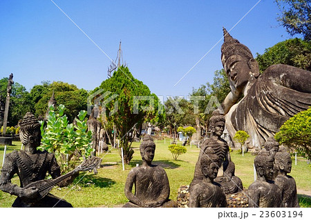 ラオス・ビエンチャン ブッダパーク ラオス・ビエンチャン ブッダパーク 23603194