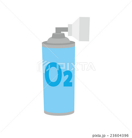 酸素缶 アウトドア用品 シリーズ のイラスト素材
