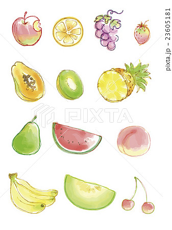 果物のイラスト素材 23605181 Pixta