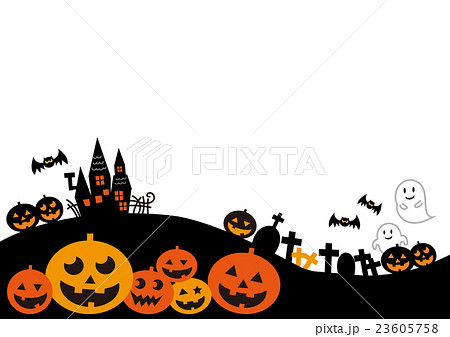 ハロウィン素材 ハロウィン素材 23605758