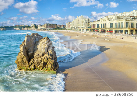 Grande Plage beach in Biarritz 23608850