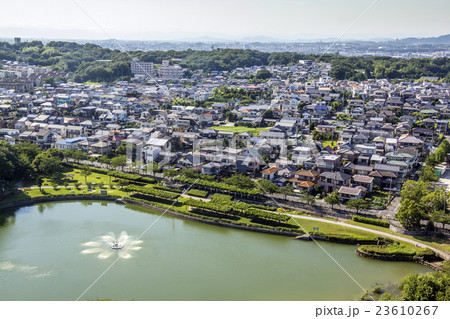 尾張旭市　都市風景 23610267