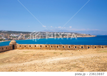 Venetian fortress Fortezza in Rethymno on Crete Venetian fortress Fortezza in Rethymno on Crete 23613697