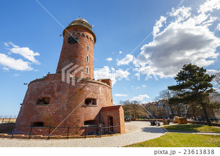 Harbor and the lighthouse in Kolobrzeg, Poland 23613838