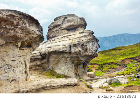 rocky structures in Bucegi Mountains, Romania rocky structures in Bucegi Mountains, Romania 23613973