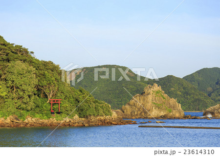 和歌山県・橋杭岩・弁天島 23614310