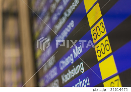 flight on billboard 23614473