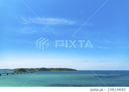 角島大橋 海土ヶ瀬公園 角島大橋 海土ヶ瀬公園 23614693