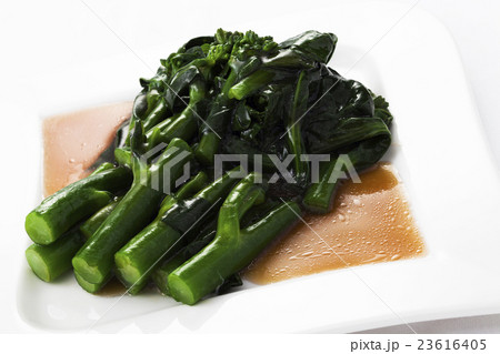 Hong Kong Kale stir fried in oyster sauce Hong Kong Kale stir fried in oyster sauce 23616405