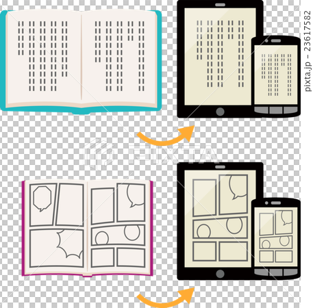 本やコミックスの電子書籍化 本やコミックスの電子書籍化 23617582