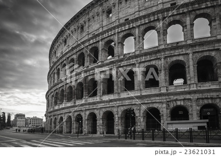 View of Colosseum in Rome, Italy 23621031