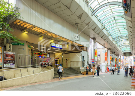 東上線 大山駅 南口駅前の風景 東上線 大山駅 南口駅前の風景 23622066
