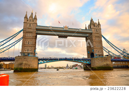 Tower Bridge in London, UK.. Tower Bridge in London, UK.. 23622228
