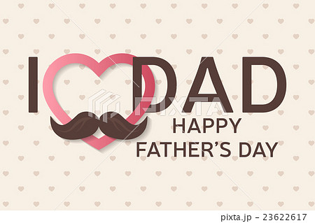 Happy Father's Day greeting card. 23622617