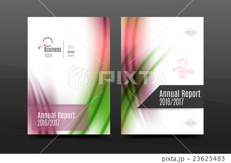 A4 size annual report business flyer cover 23625483