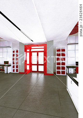 Empty modern office interior work place 23626464