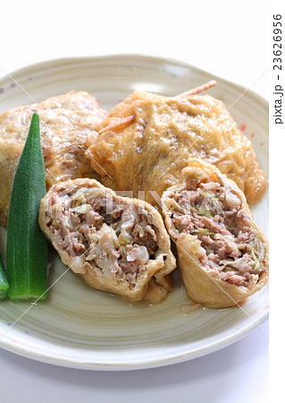 たっぷりキャベツと挽肉の巾着コンソメスープ煮 23626956