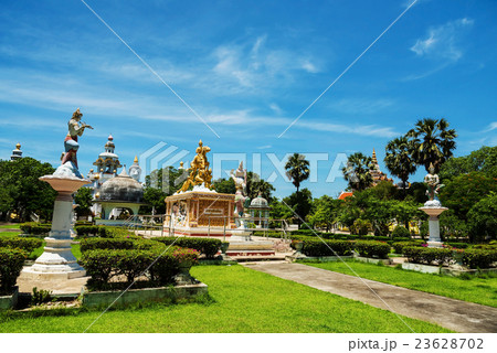 sithata buddha monument at Wat Phai Rong Wua sithata buddha monument at Wat Phai Rong Wua 23628702