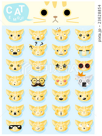 Cat emoji icons 2 23628854