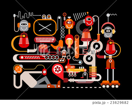 Future World Vector Illustration 23629682