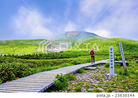 登拝道を行く 登拝道を行く 23630344