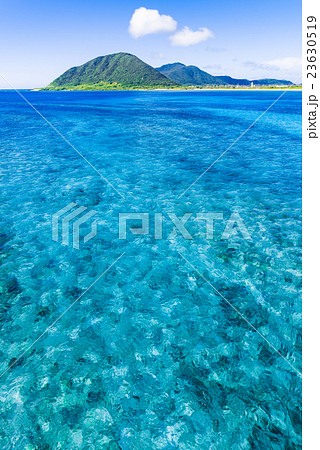 海、風景、海景、沖縄。 23630519