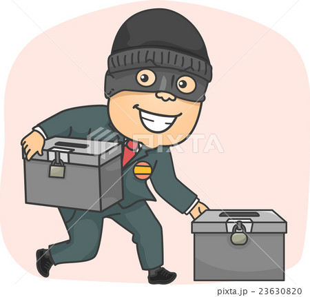 Man Candidate Steal Ballot Boxes 23630820