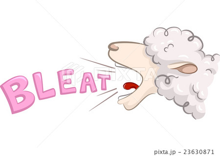 Sheep Bleat - Stock Illustration [23630871] - PIXTA