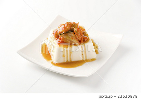 冷や奴のキムチのせ 冷や奴のキムチのせ 23630878