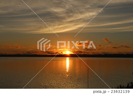 暁の涸沼 暁の涸沼 23632139