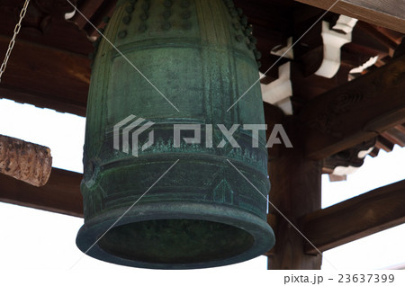 片田舎の寺の、鐘撞堂 23637399