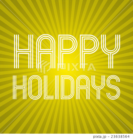 yellow shadow abstract design happy holidays   23638564
