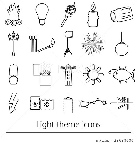 light modern simple black outline icons light light modern simple black outline icons light 23638600