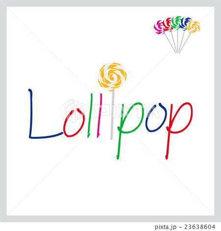 Text Lollipop with sweet yellow lollipop a Text Lollipop with sweet yellow lollipop a 23638604