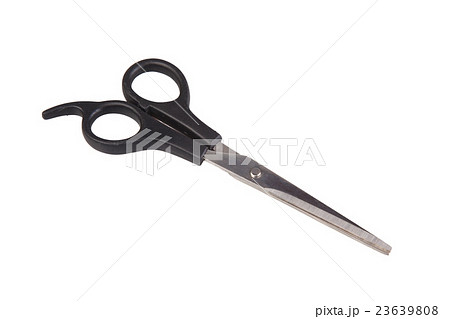 Steel scissors with black handles Steel scissors with black handles 23639808