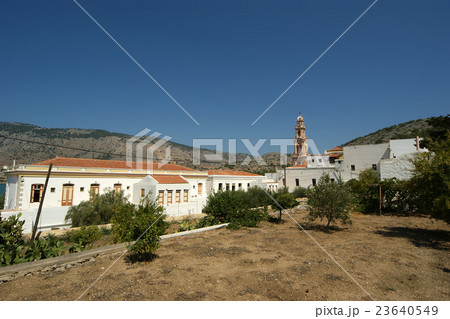 Panormitis monastery, Symi island, Greece Panormitis monastery, Symi island, Greece 23640549